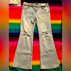 Aeropostale Low Rise Flare Jeans